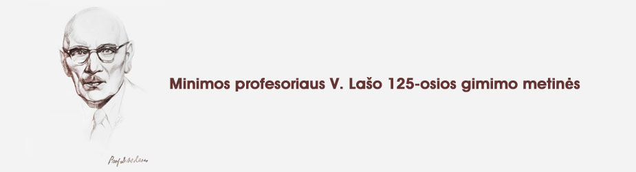 Minimos profesoriaus V. Lašo 125-osios gimimo metinės